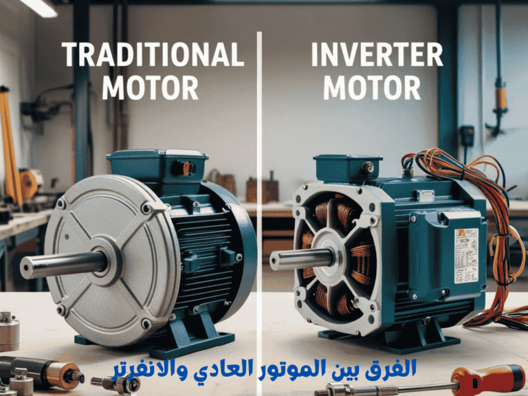 الفرق بين الموتور العادي والانفرتر