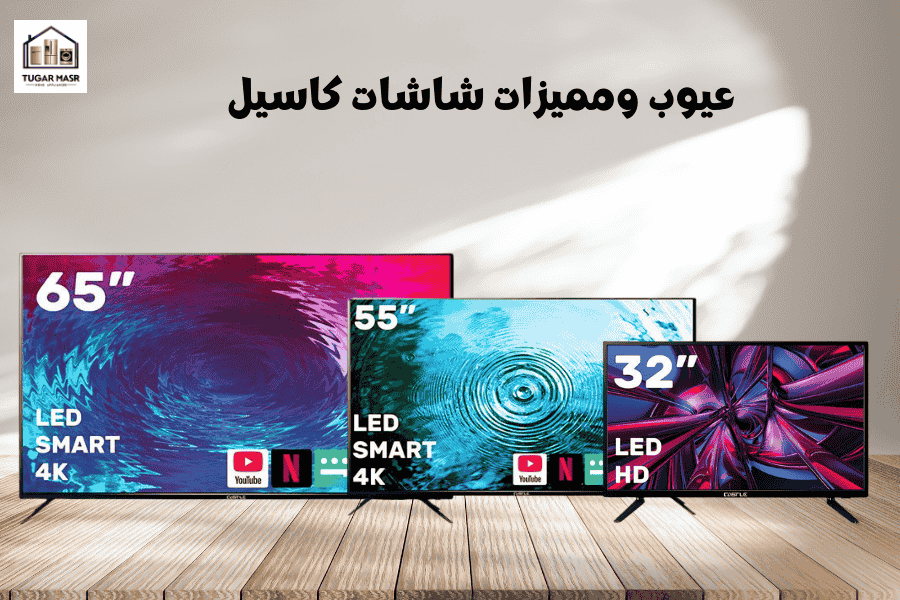 عيوب ومميزات شاشات كاسيل