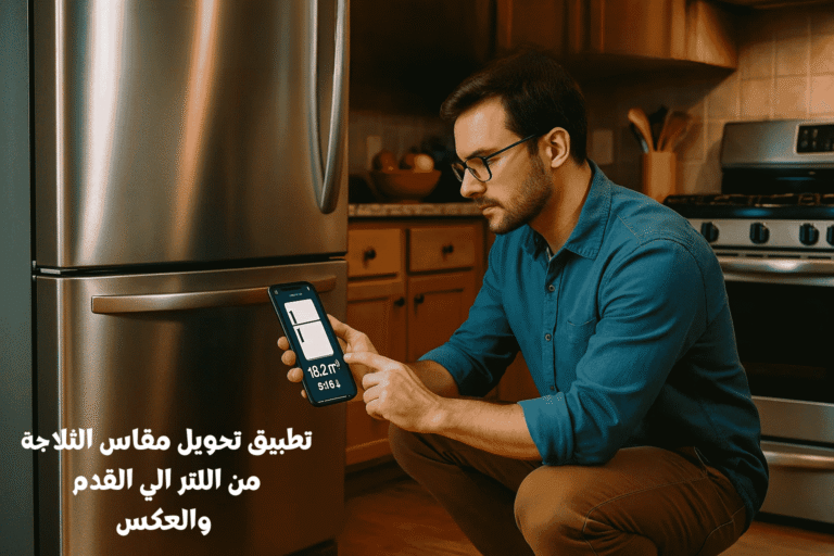 أفضل أداة لتحويل مقاس الثلاجة باللتر والقدم: حسابات دقيقة لقرار شراء صائب