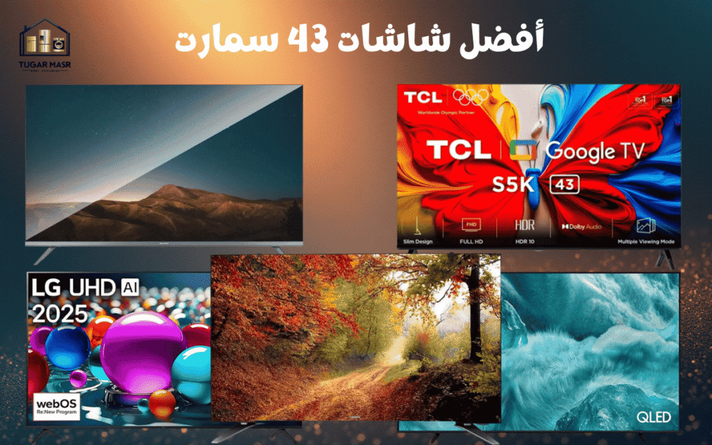 أفضل شاشات 43 سمارت