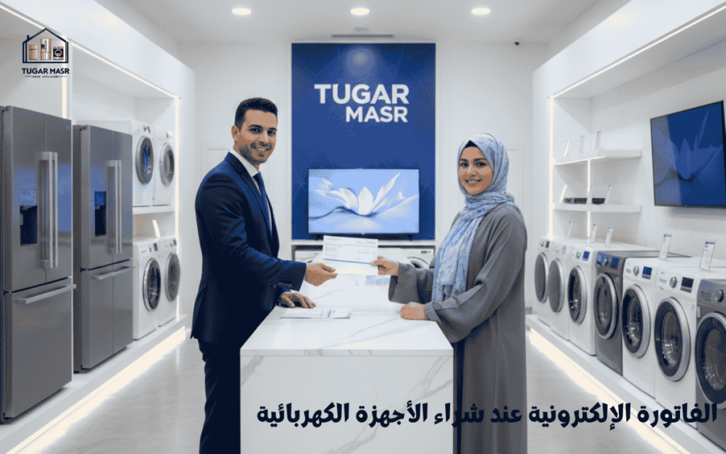 الفاتورة الإلكترونية عند شراء الأجهزة الكهربائية