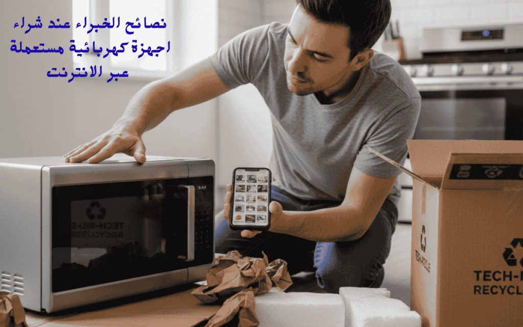 نصائح الخبراء عند شراء اجهزة كهربائية مستعملة عبر الانترنت