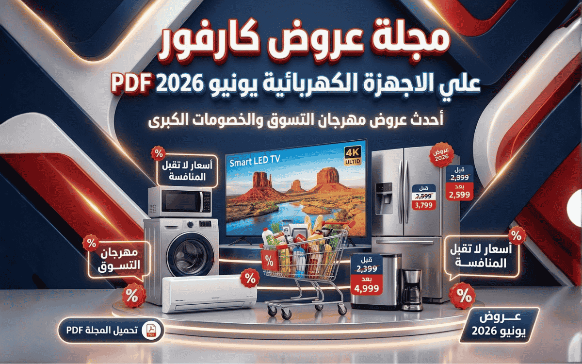 مجلة عروض كارفور يونيه 2026